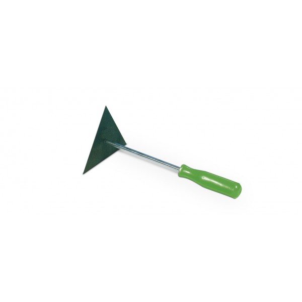Triangular scraper