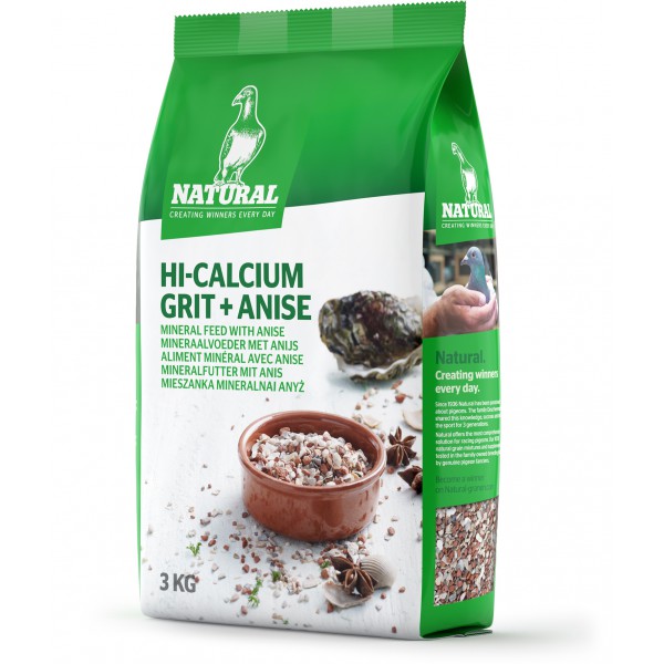 Natural Hi-Calcium Grit + Anise